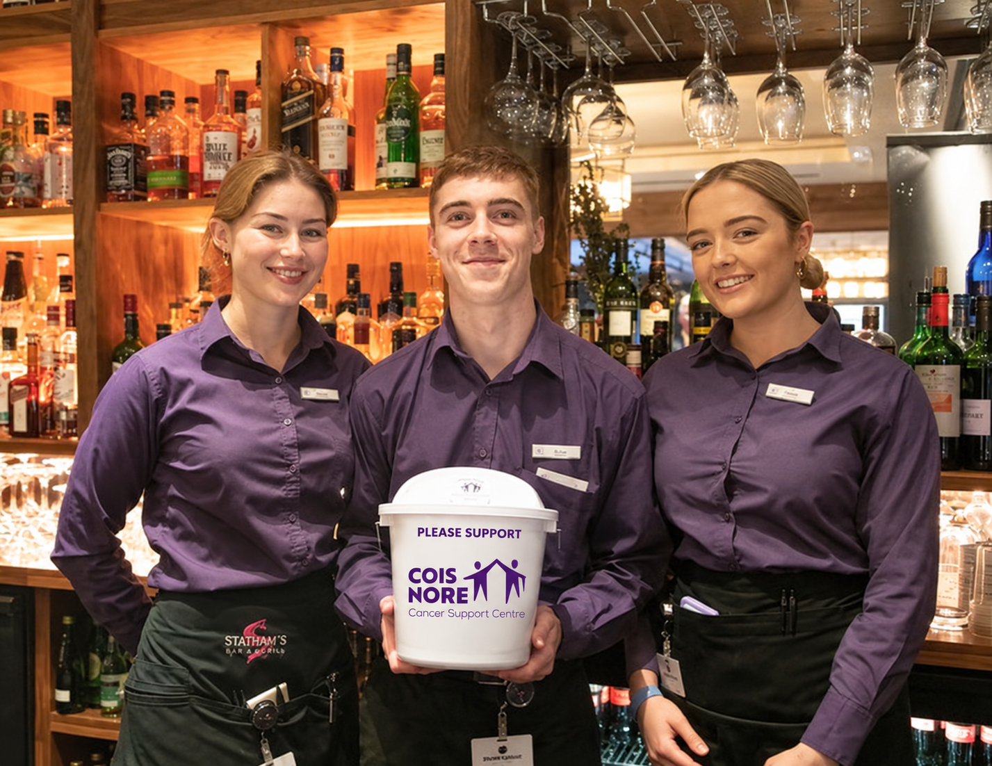 Charity Collection at the Bar